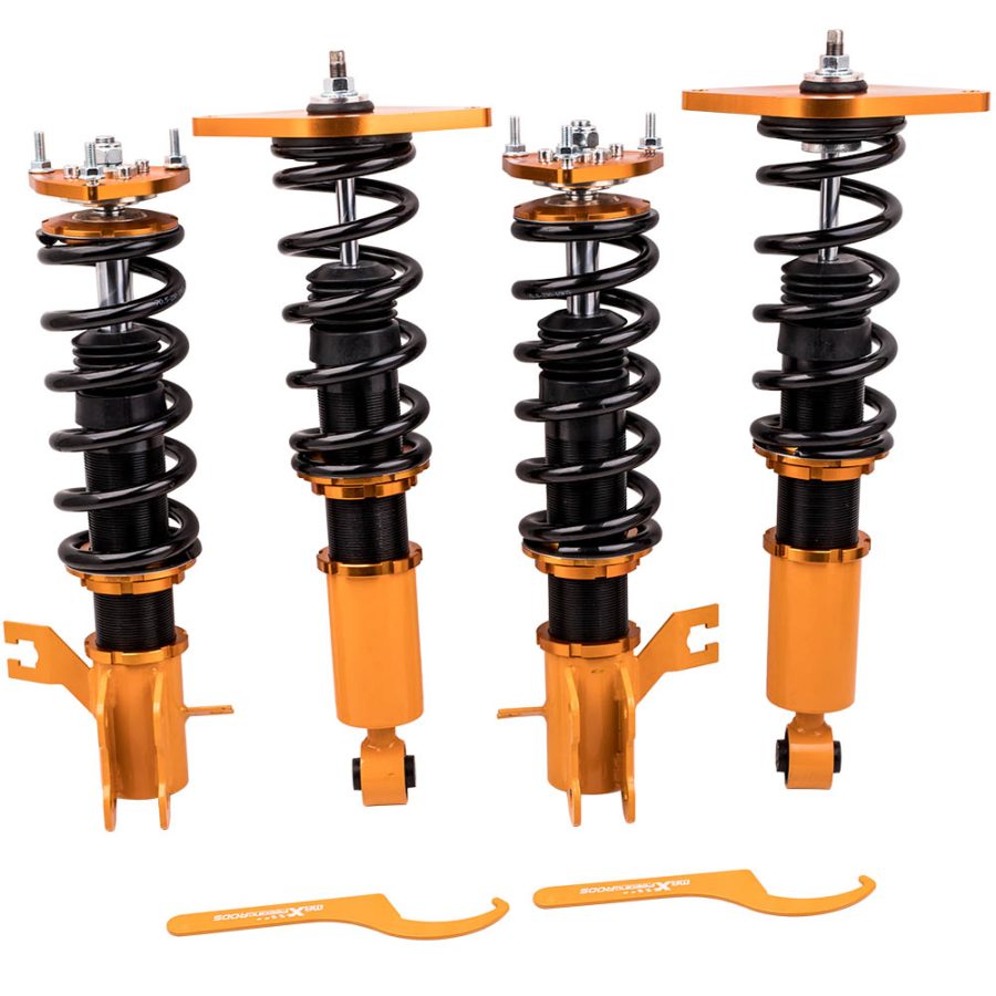 Compatible for Nissan Sentra 00-06 Shocks Adj. Height Coilovers Suspension Coil Spring Kits
