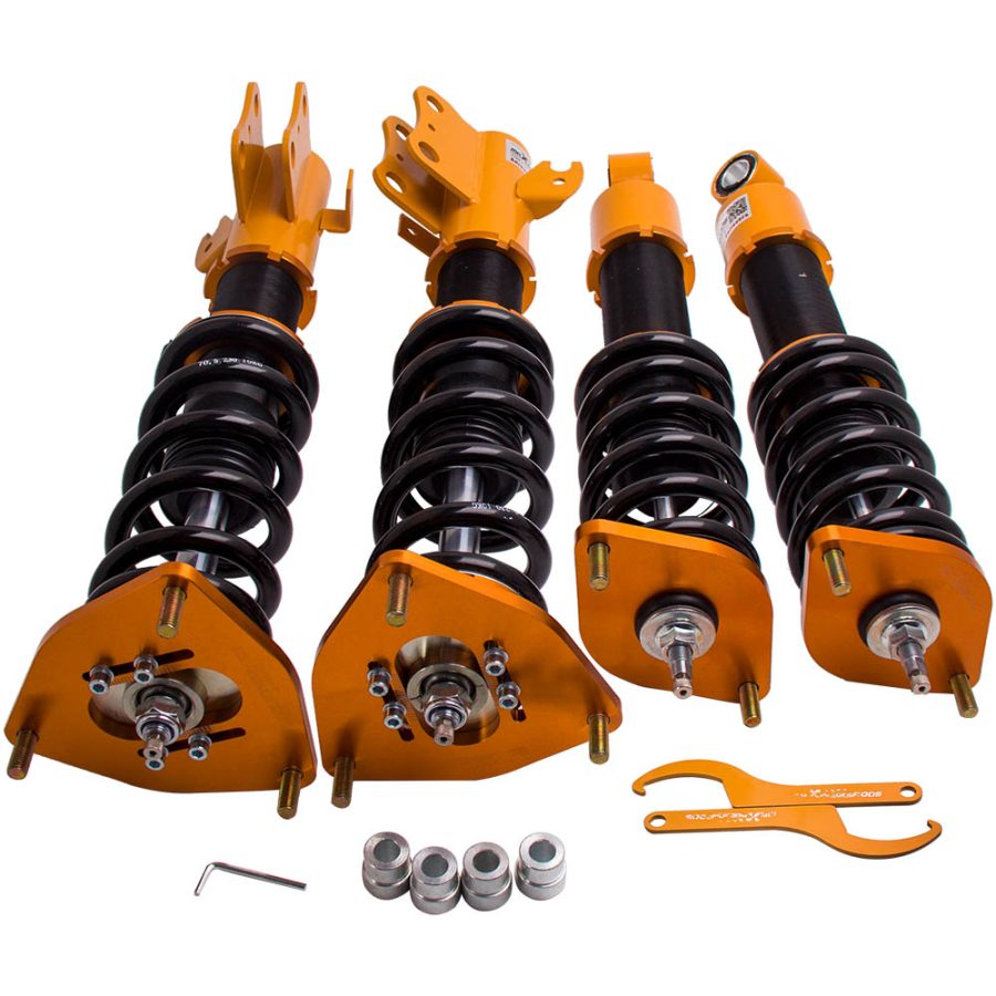 Complete Coilovers Kit compatible for Subaru Forester 2009-2013 Adjustable Damper Shocks