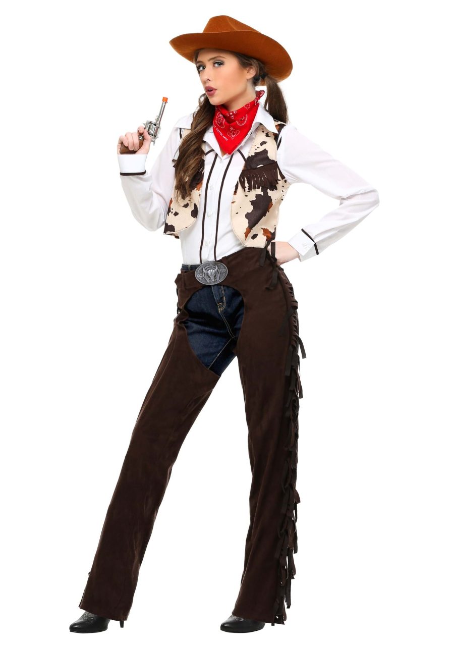 Cowgirl Chaps Women's Costume