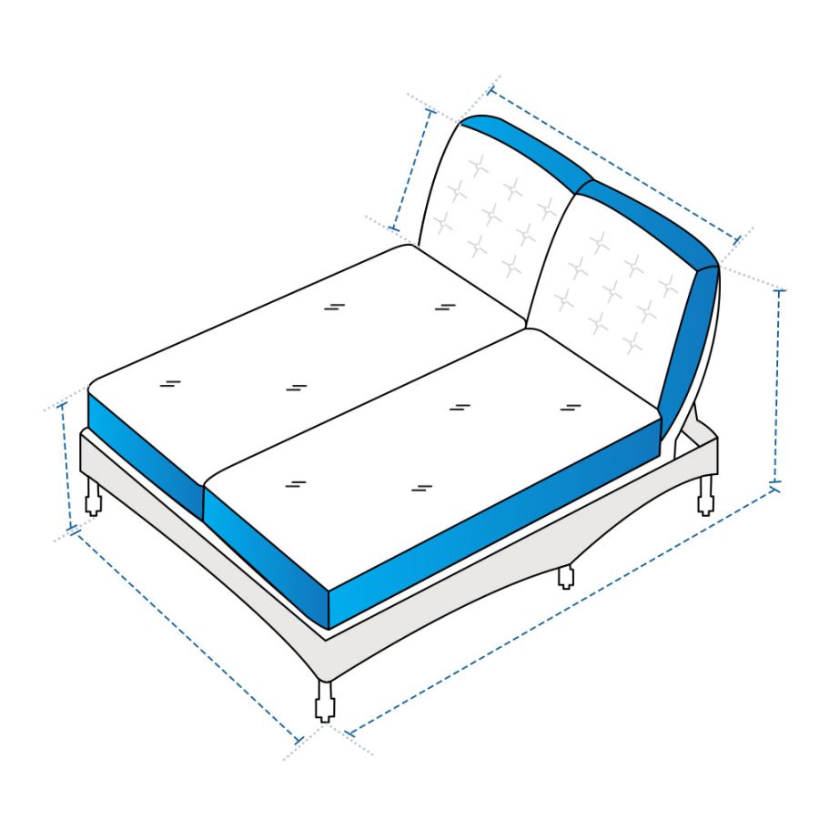 Custom Chaise Lounge Cover - Design 4