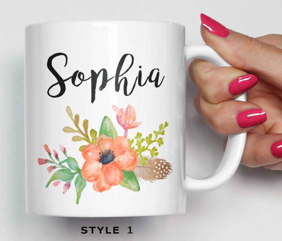 Custom Name Mug, Personalized Mug with Name, Name Mug, Gift for Her, Personalize