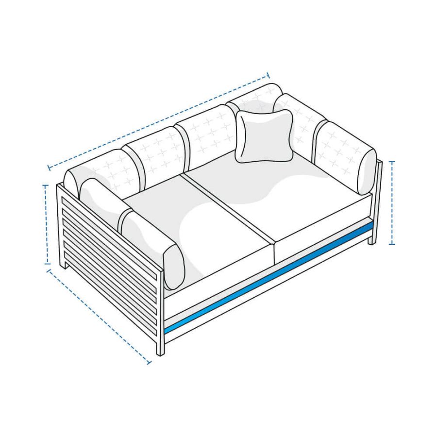 Custom Outdoor Daybed Covers