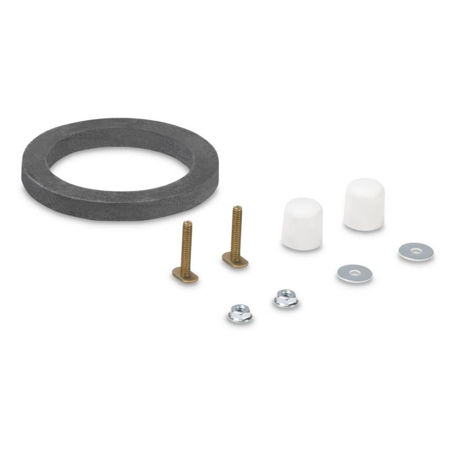 DOMETIC 385311653 Mounting Hardware and Seal for 300 Series Toilet - Bone