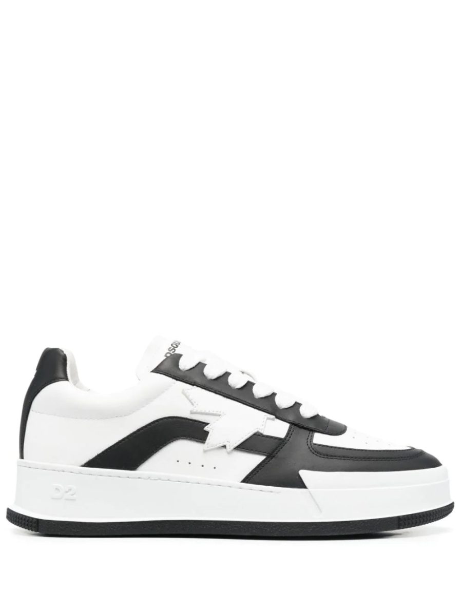 DSQUARED2 Canadian Low Top Sneakers White Black