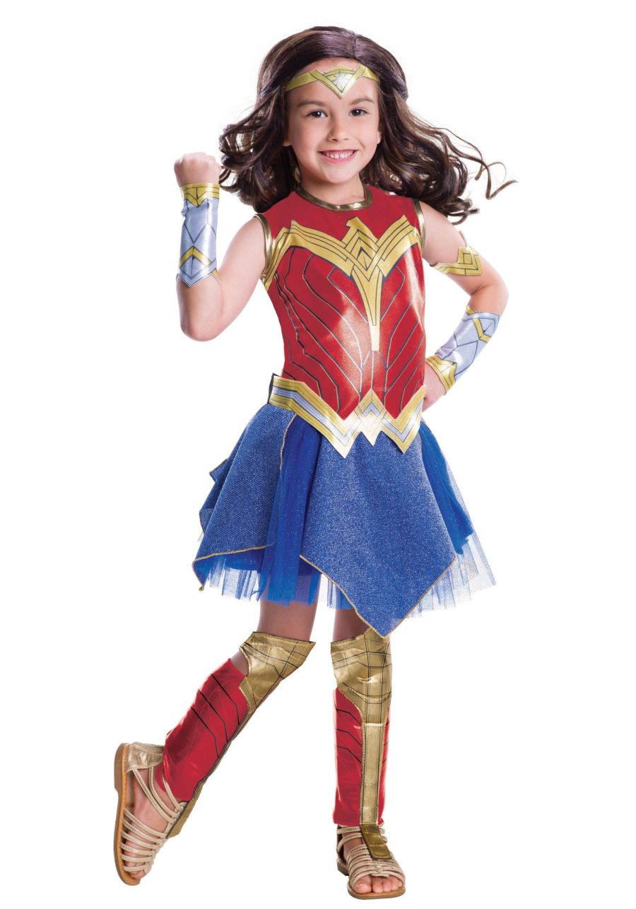 Deluxe Girl's Dawn of Justice Wonder Woman Costume