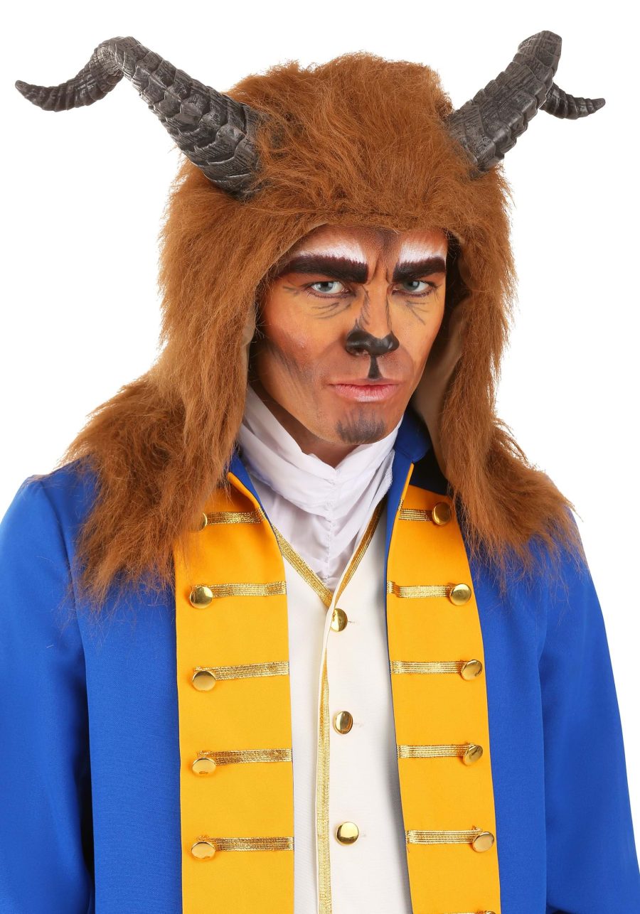 Disney Beast Costume Hood with Horns Accessory