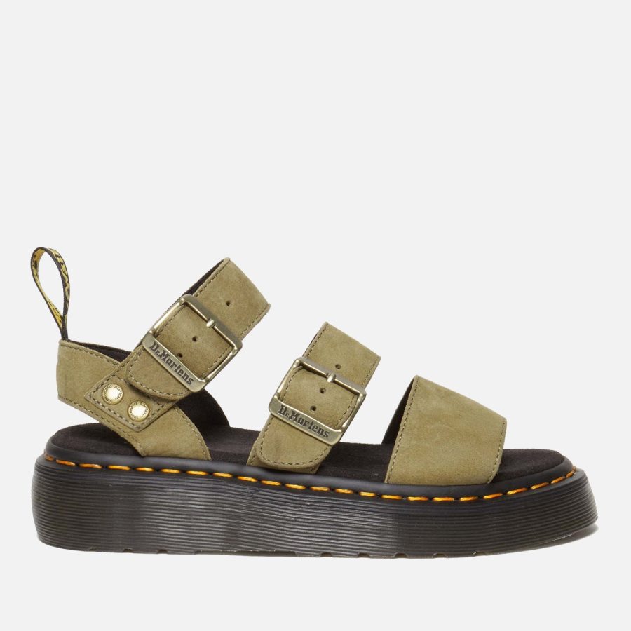 Dr. Martens Women's Gryphon Quad Leather Sandals - UK 7