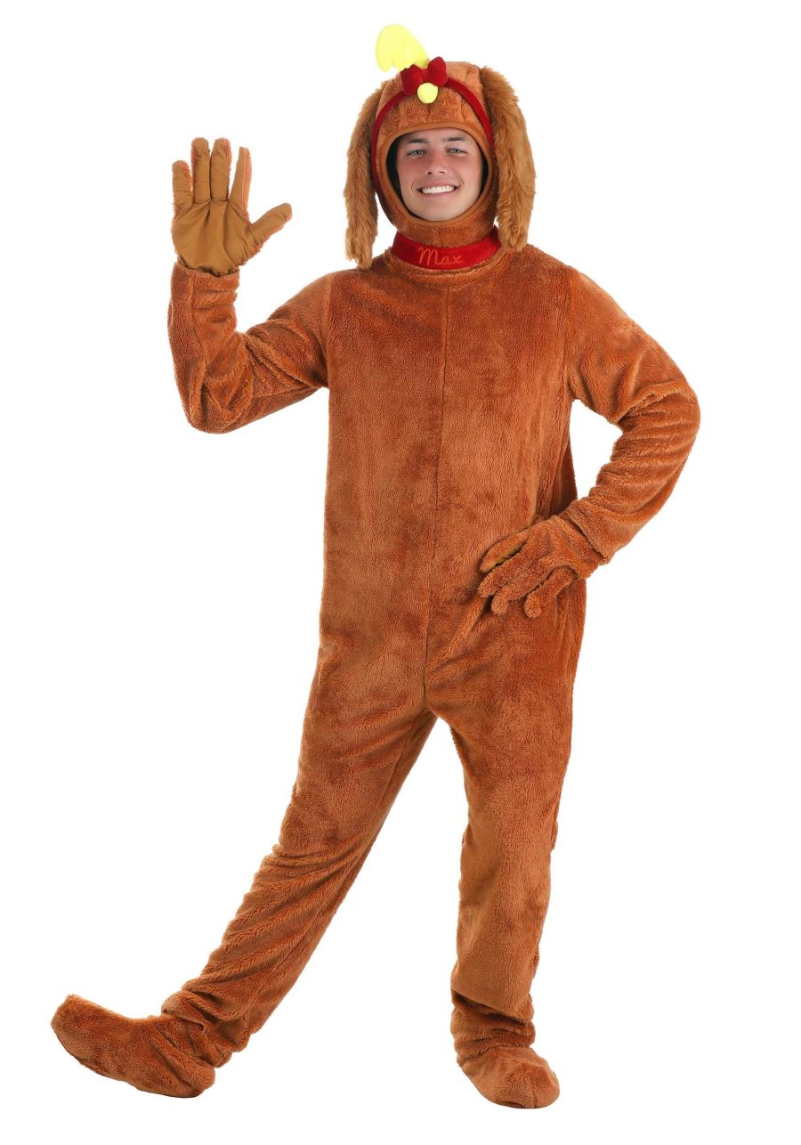 Dr. Seuss The Grinch Max Costume for Adults