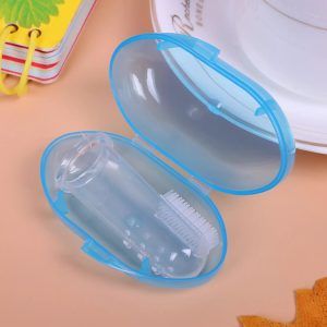 Dual-Sided Silicone Infant Finger Toothbrush