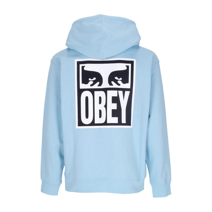 Eyes Icon 2 Premium French Terry Hooded Men's Lightweight Hooded Sweatshirt Po Sky Blue
