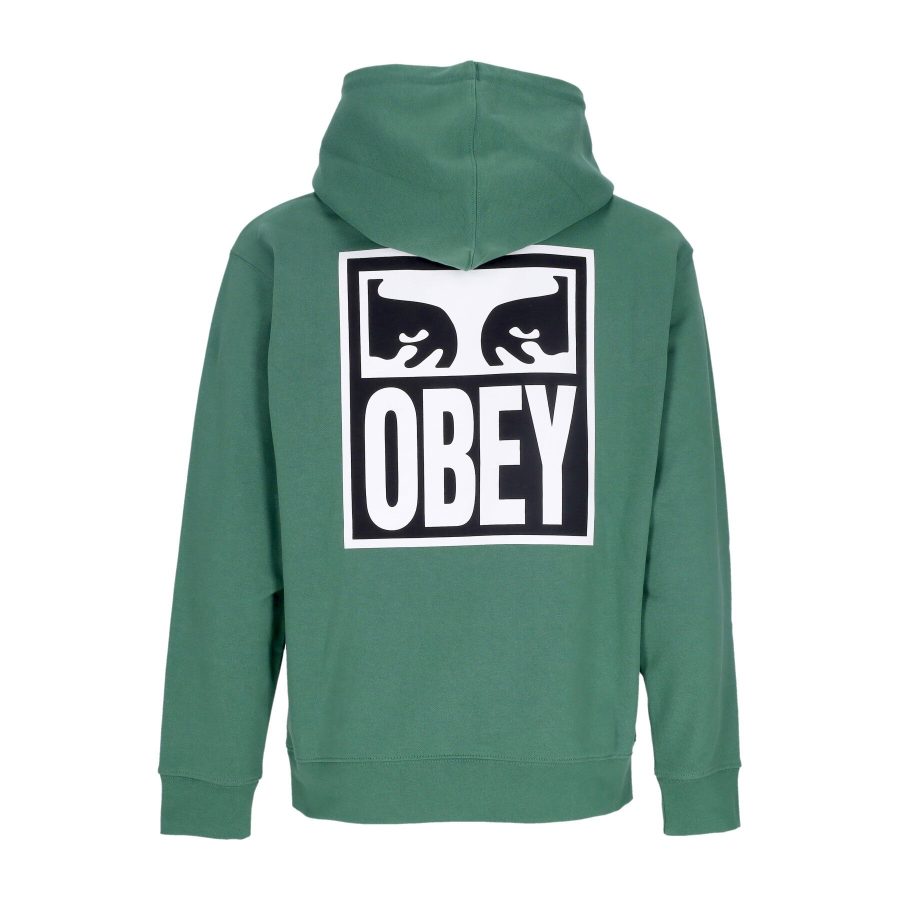 Eyes Icon 2 Premium French Terry Hooded Po Palm Leaf Men's Lightweight Hooded Sweatshirt