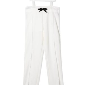 FENDI KIDS FF Logo Track Pants White