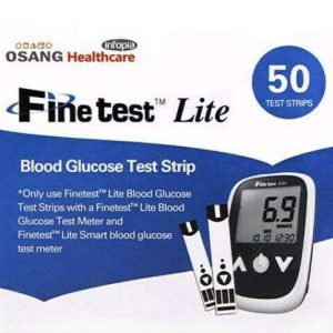 Finetest Lite Blood Glucose Diabetic Test Strip x 50