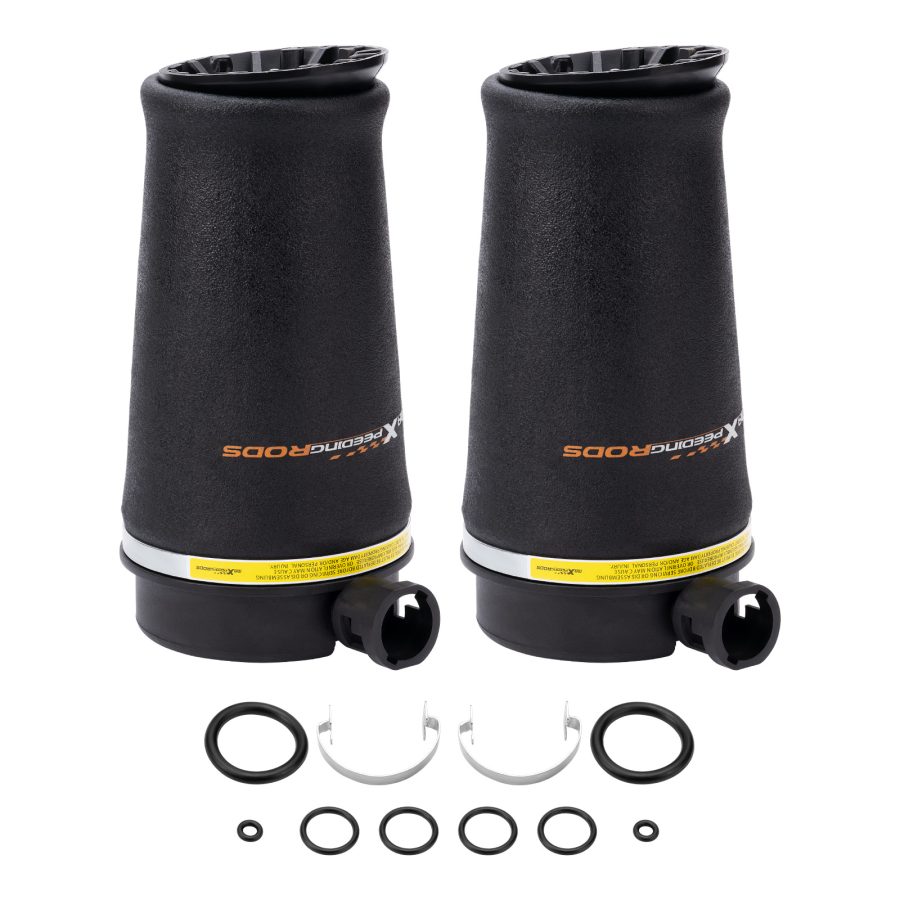 For 97-02 compatible for Ford Expedition Navigator 2WD UN93 Pair Rear Suspension Air Spring Bag
