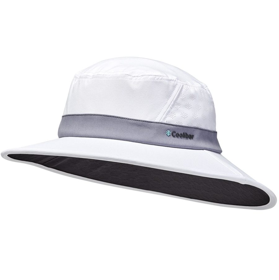 Fore Golf Outback Hat - White/Steel Grey / L/XL