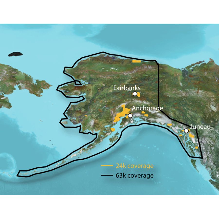 GARMIN 010-C1057-00 TOPO - ALASKA ENHANCED - MICROSD/SD