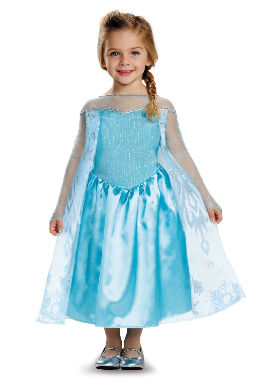 Girl's Disney Frozen Elsa Classic Toddler Costume