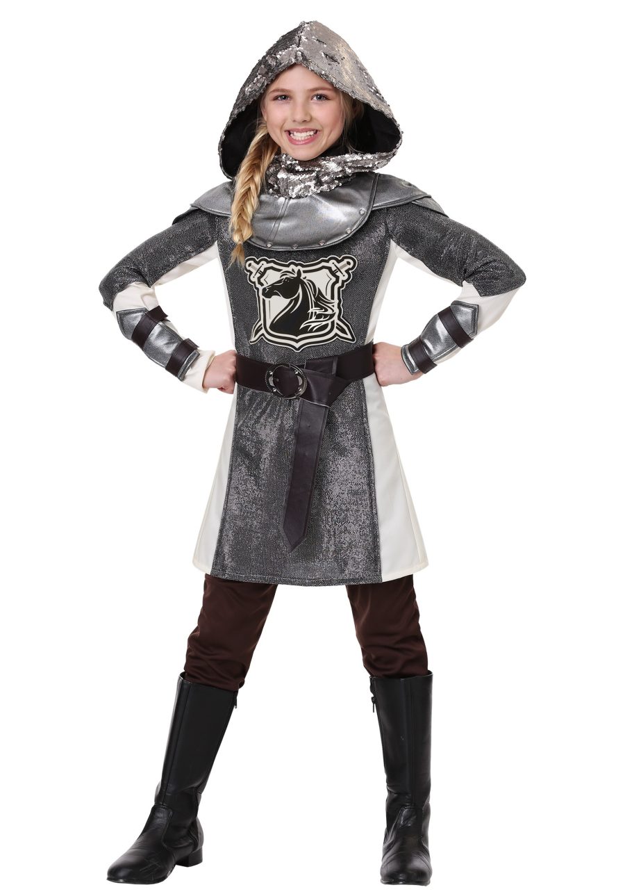 Girl's Medieval Knight Costume