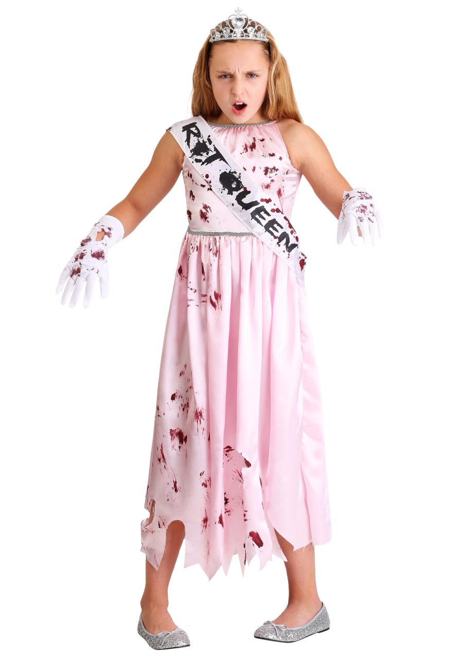 Girl's Zombie Queen Costume