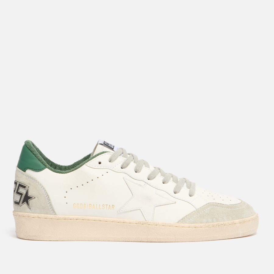 Golden Goose Men's Ball Star Leather Trainers - UK 10