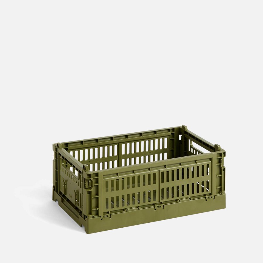 HAY Colour Crate - Khaki - S