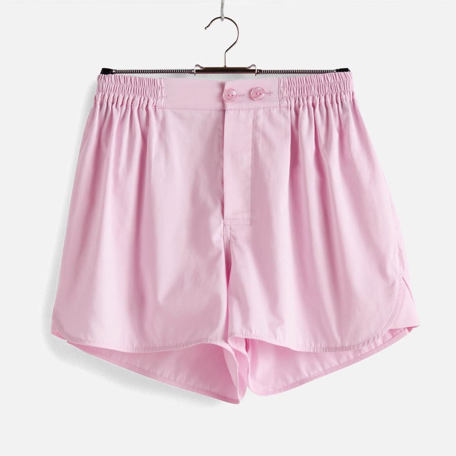 HAY Outline Pyjama Shorts - Soft Pink - Medium/Large