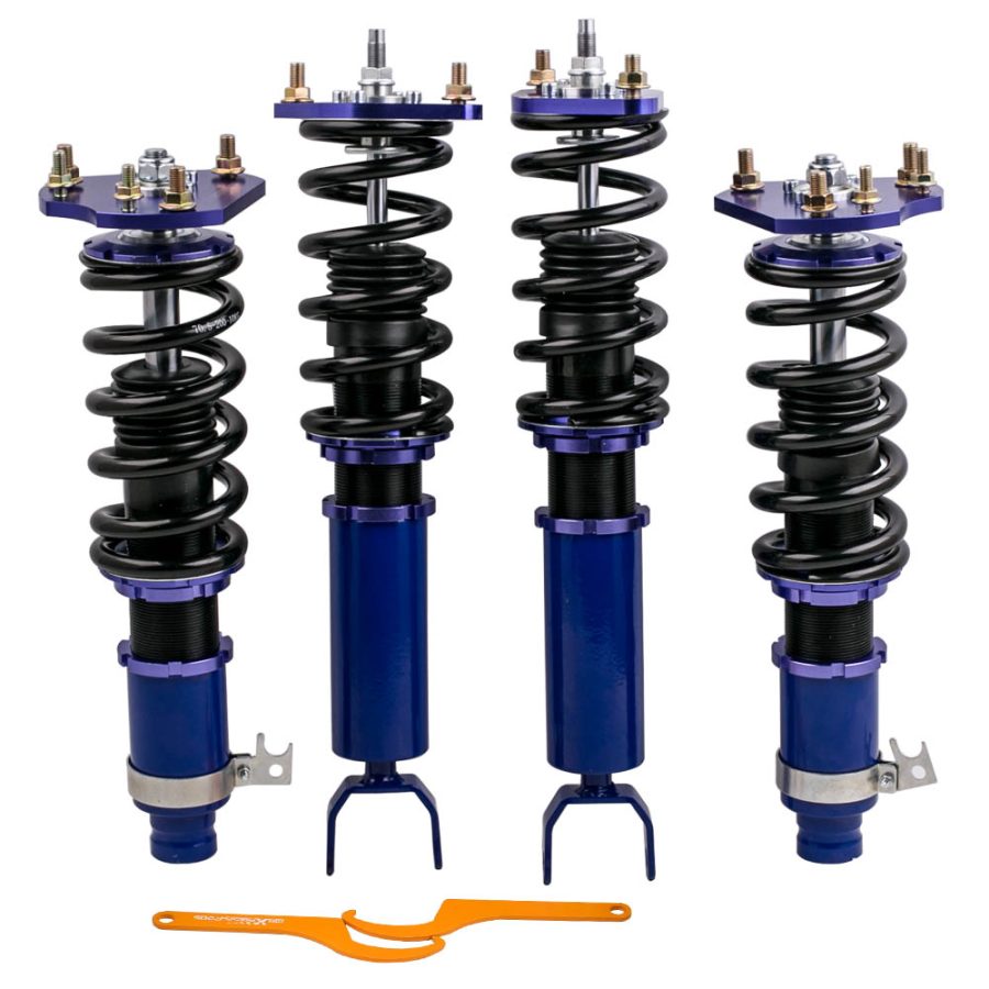 Height Adjustable Coilovers compatible for Honda Prelude 1992-2001 Lowering Shocks Struts