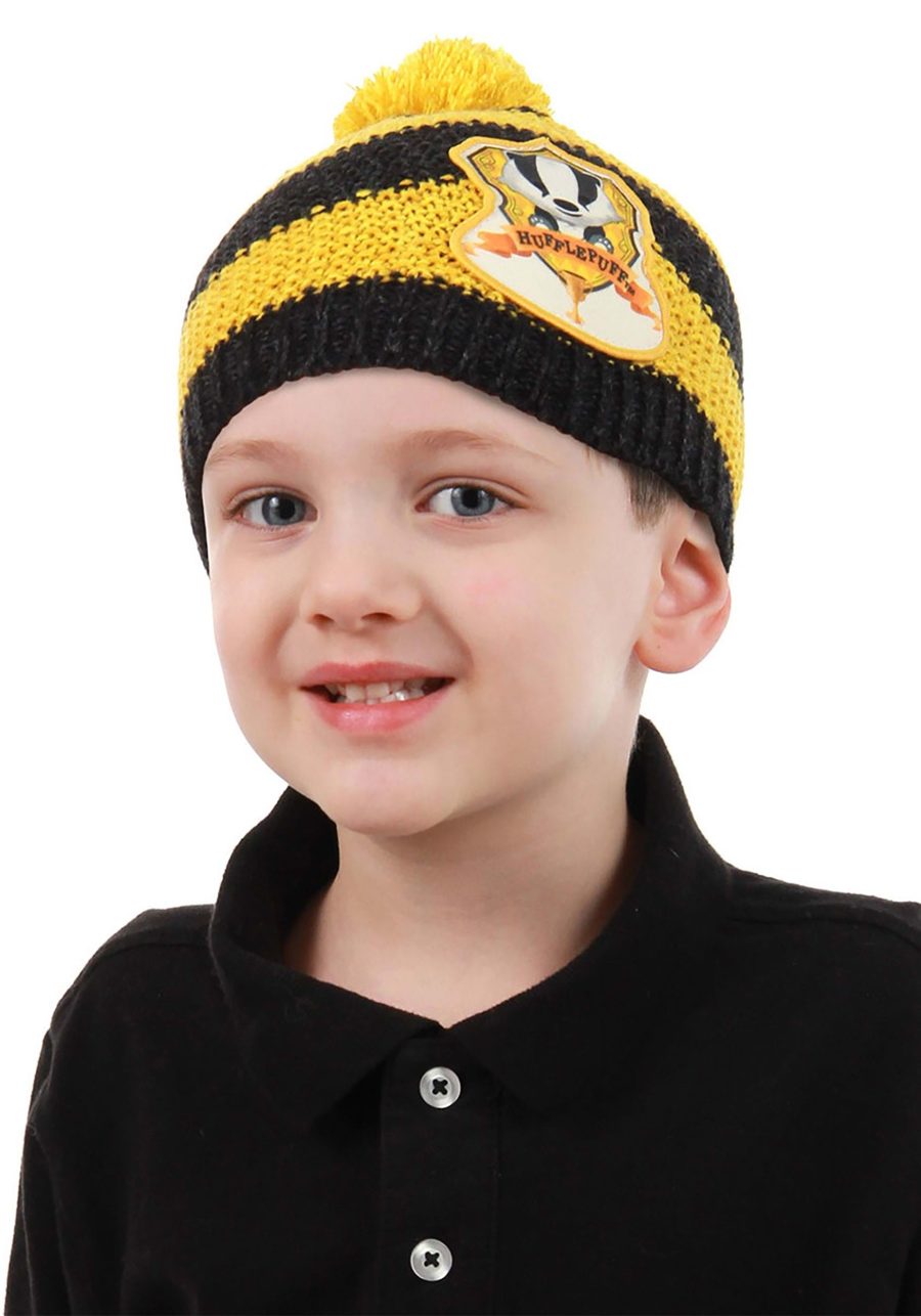 Hufflepuff Knit Beanie for Toddlers