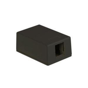 ICC SURFACE-1BK IC107SB1BK SURFACE BOX 1 PORT BLACK