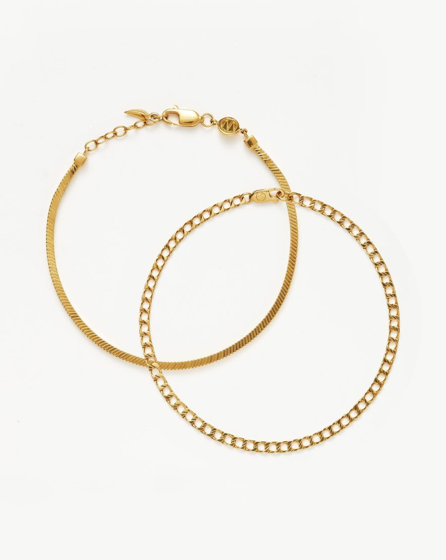 Iconic Lucy Williams Chain Bracelet Set