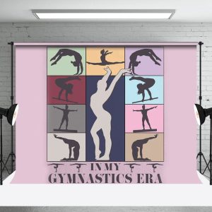 In My Gymnastics Era Athlete Sports Olympic Backdrop - Aperturee