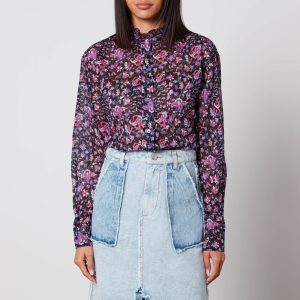 Isabel Marant Étoile Gamble Printed Cotton Blouse - FR 40/UK 12