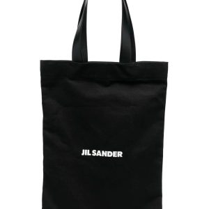 JIL SANDER Book Tote Bag Grande Black