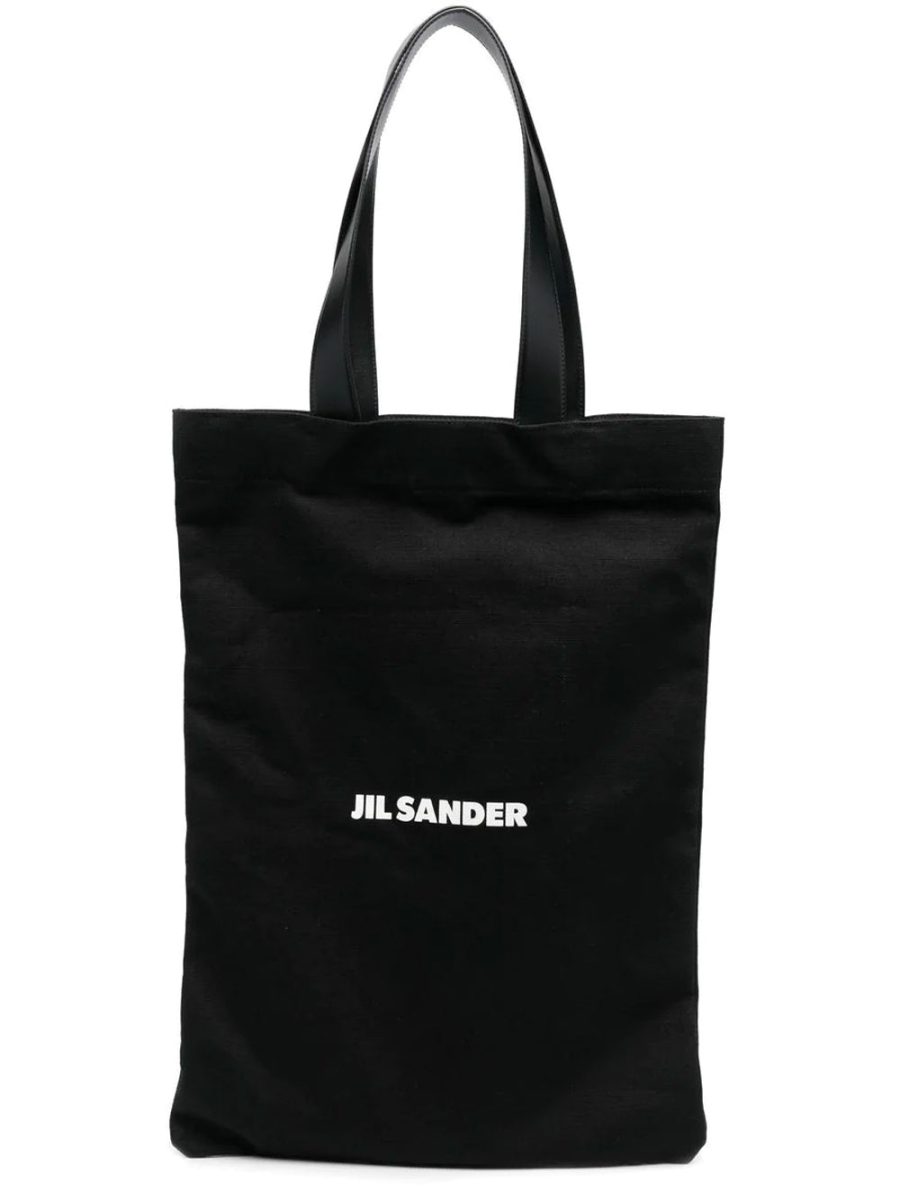 JIL SANDER Book Tote Bag Grande Black