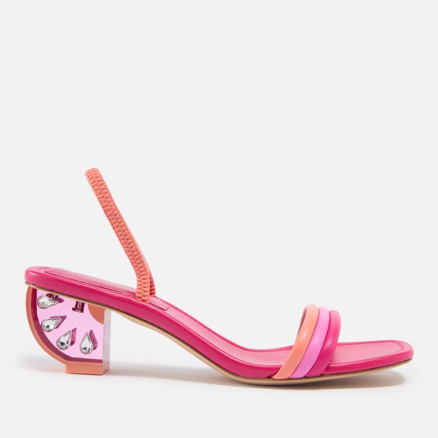 Kate Spade New York Women's Zesty Leather Heel Sandals - UK 6