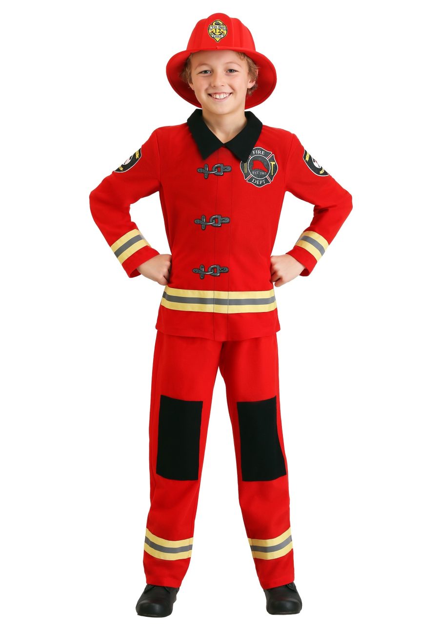 Kid's Friendly Firefighter Costume