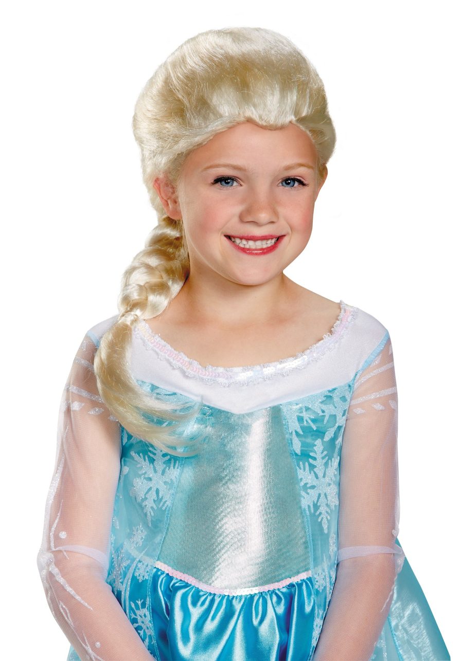 Kids Frozen Elsa Wig