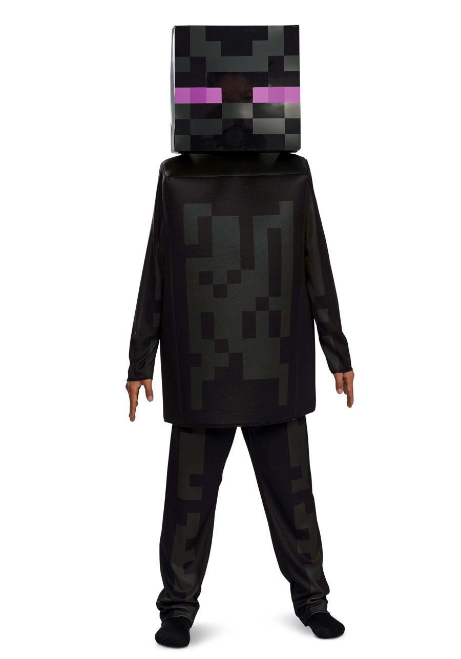 Kid's Minecraft Enderman Deluxe Costume