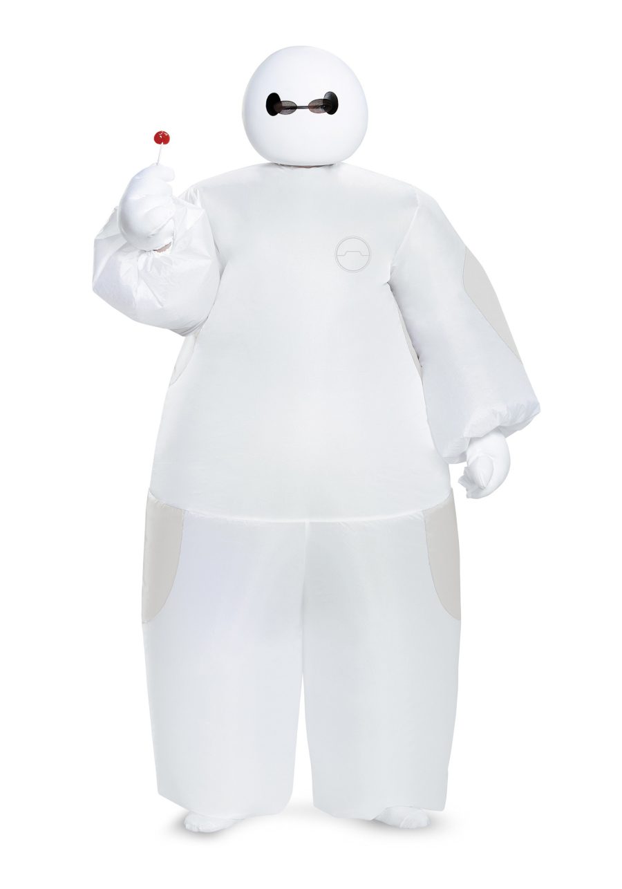 Kid's White Baymax Inflatable Costume