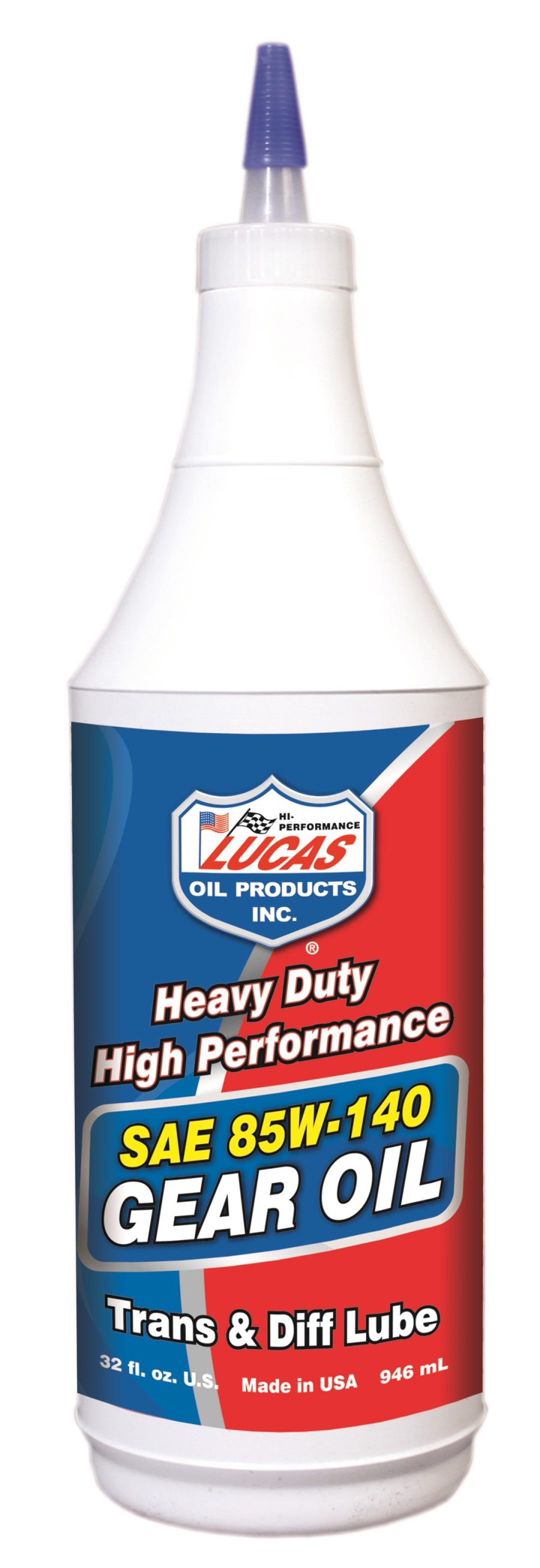 LUCAS OIL 10042 Gear Oil 85/140 HD 1Qt