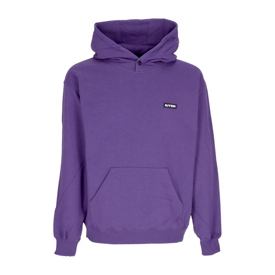 Lightweight Hooded Sweatshirt for Men Family Hoodie Violet