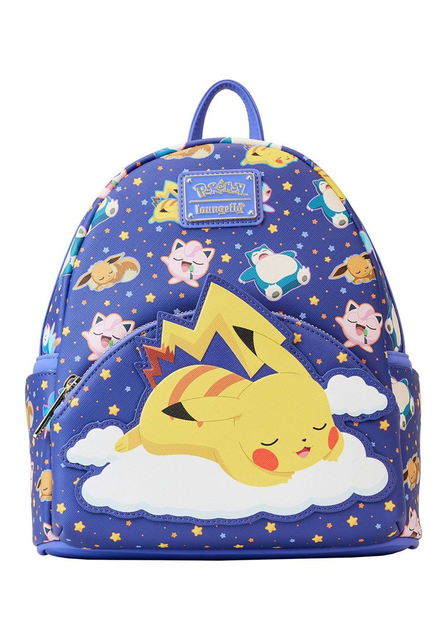 Loungefly Pok??mon Sleeping Pikachu & Friends Mini Backpack