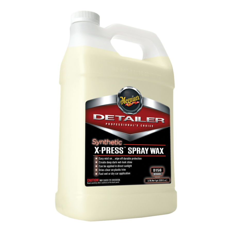 MEGUIARS D15601 Synthetic X-Press Spray Wax - 1 Gallon Container