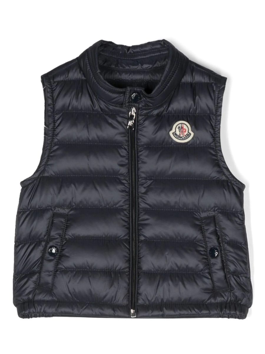 MONCLER BABY Boys New Amaury Down Gilet Navy