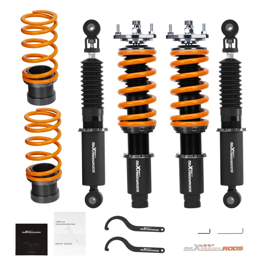 MaXpeedingrods COT6 24-Way Damper Adjustable Coilovers compatible for MAZDA 6 2003-2006 lowering kit
