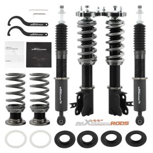 MaXpeedingrods COT7 Adjustable Coilovers Lowering Kit compatible for Honda CivicSi 06-11