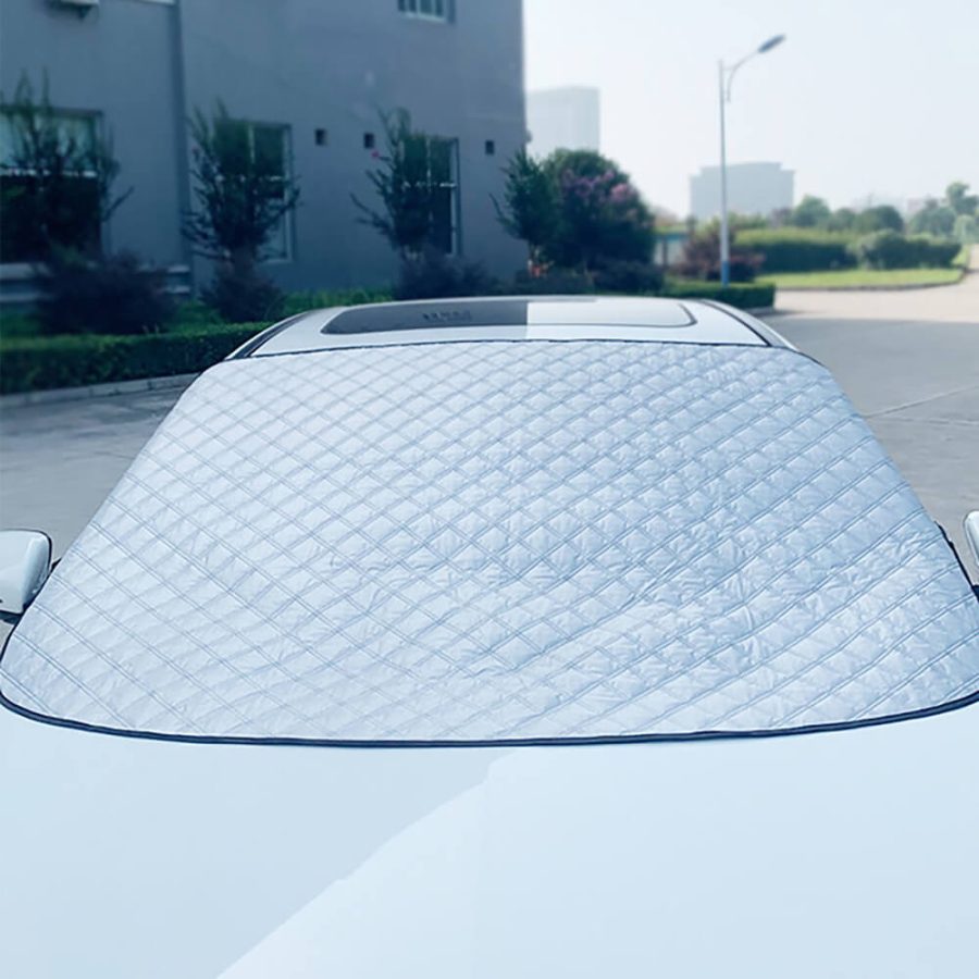 Magnetic Car Windshield Cover, 76 x 45 inches, 193 x 115 cm