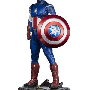 Marvel Captain America Battle of NY 1/10 Art Scale Statue