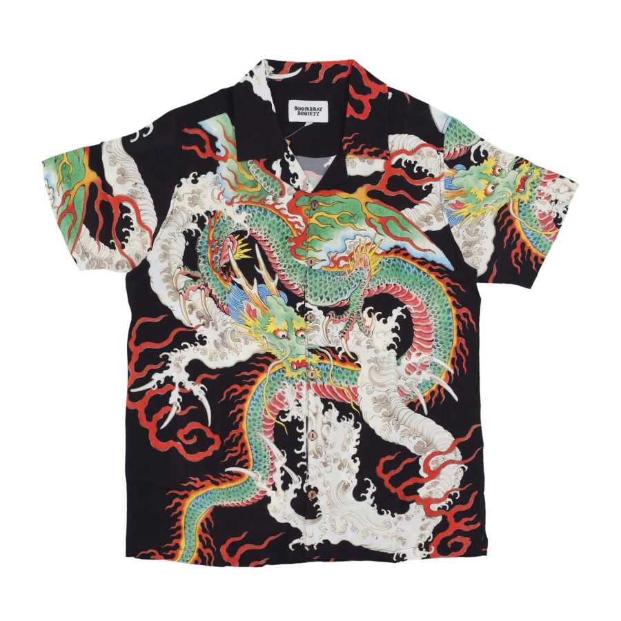 Men's Short Sleeve Shirt Water Dragon Shirt All Over Print