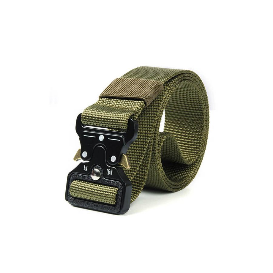 Military Style Tactical Canvas Belt